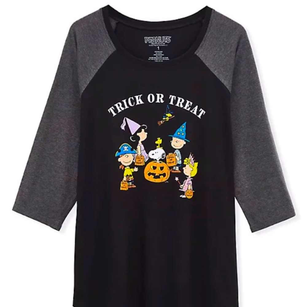 FREE SHIPPING PEANUTS trick or treat TORRID NWT